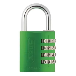 Abus 145/40 Green Combination Luggage Padlock