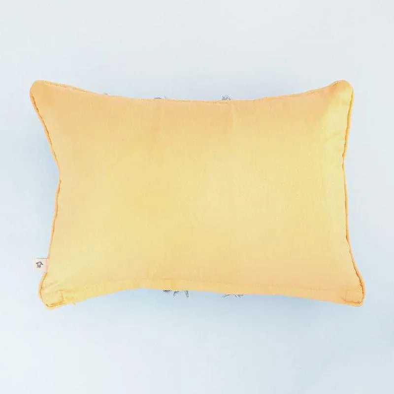 Aiden Hand Embroidered Lumbar Cushion Cover