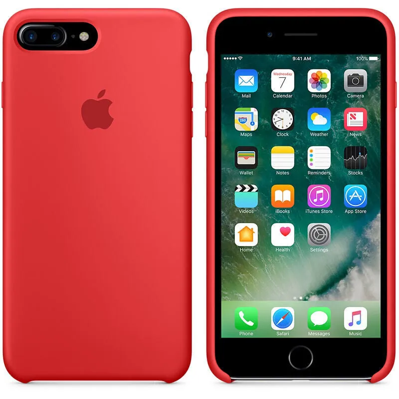 Armor King Original Silky and Soft-touch Finish Liquid Silicone Case Cover for Apple iPhone