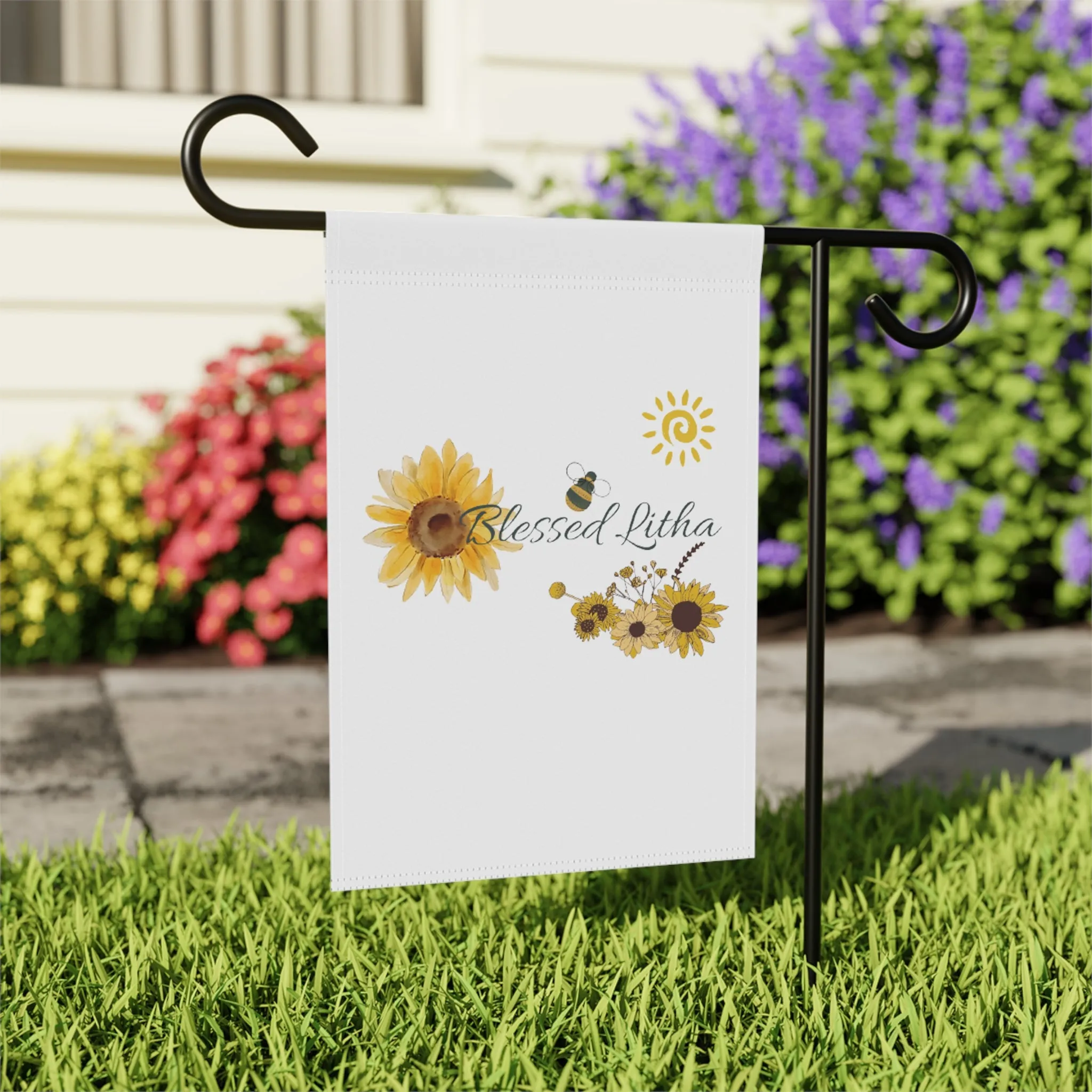 Blessed Litha Garden & House Banner