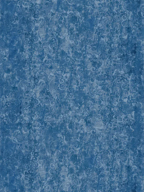 Blue Texture Printed Backdrop-Blue Pompeii