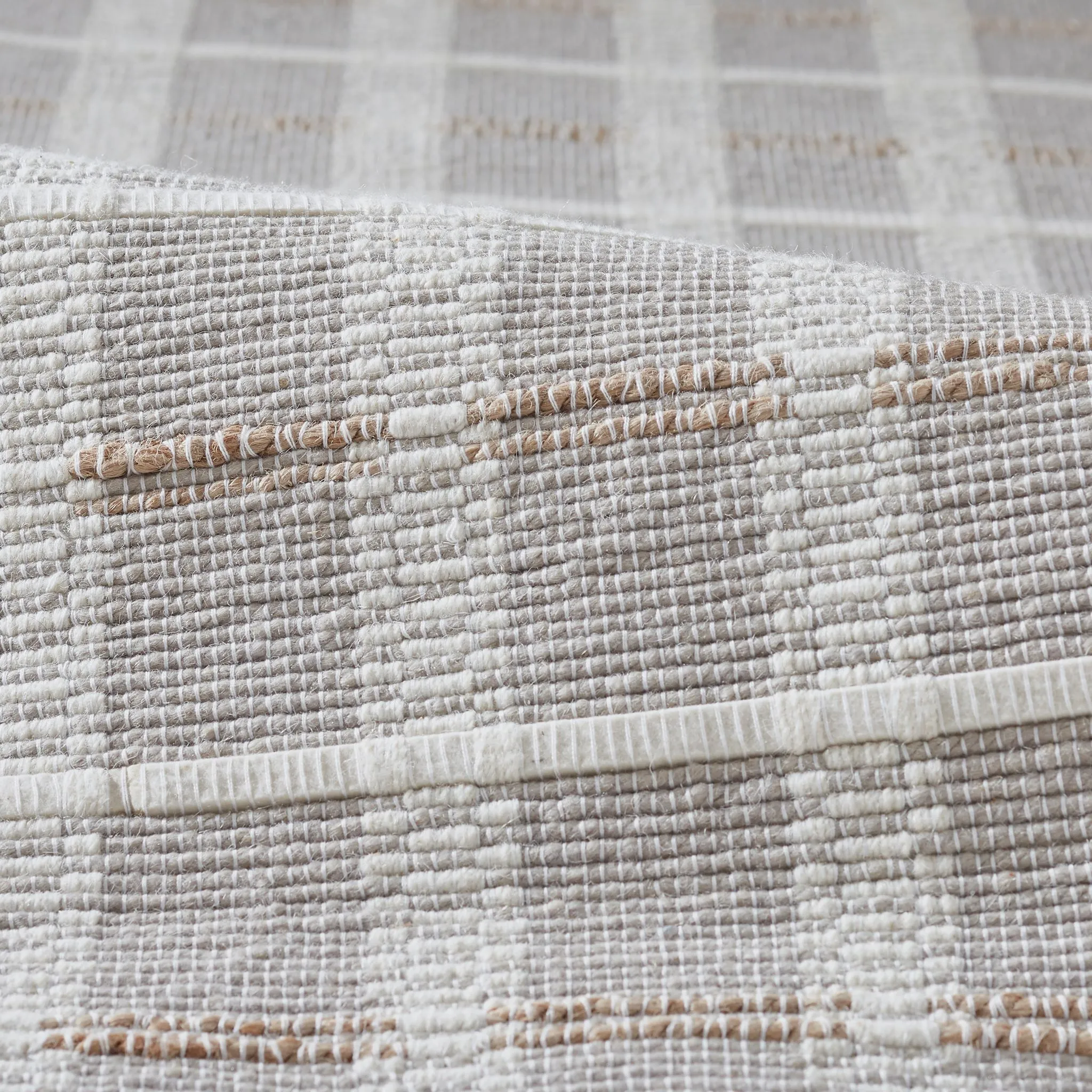 Brandy Flatweave, Hand-Made Carpet, Fossil