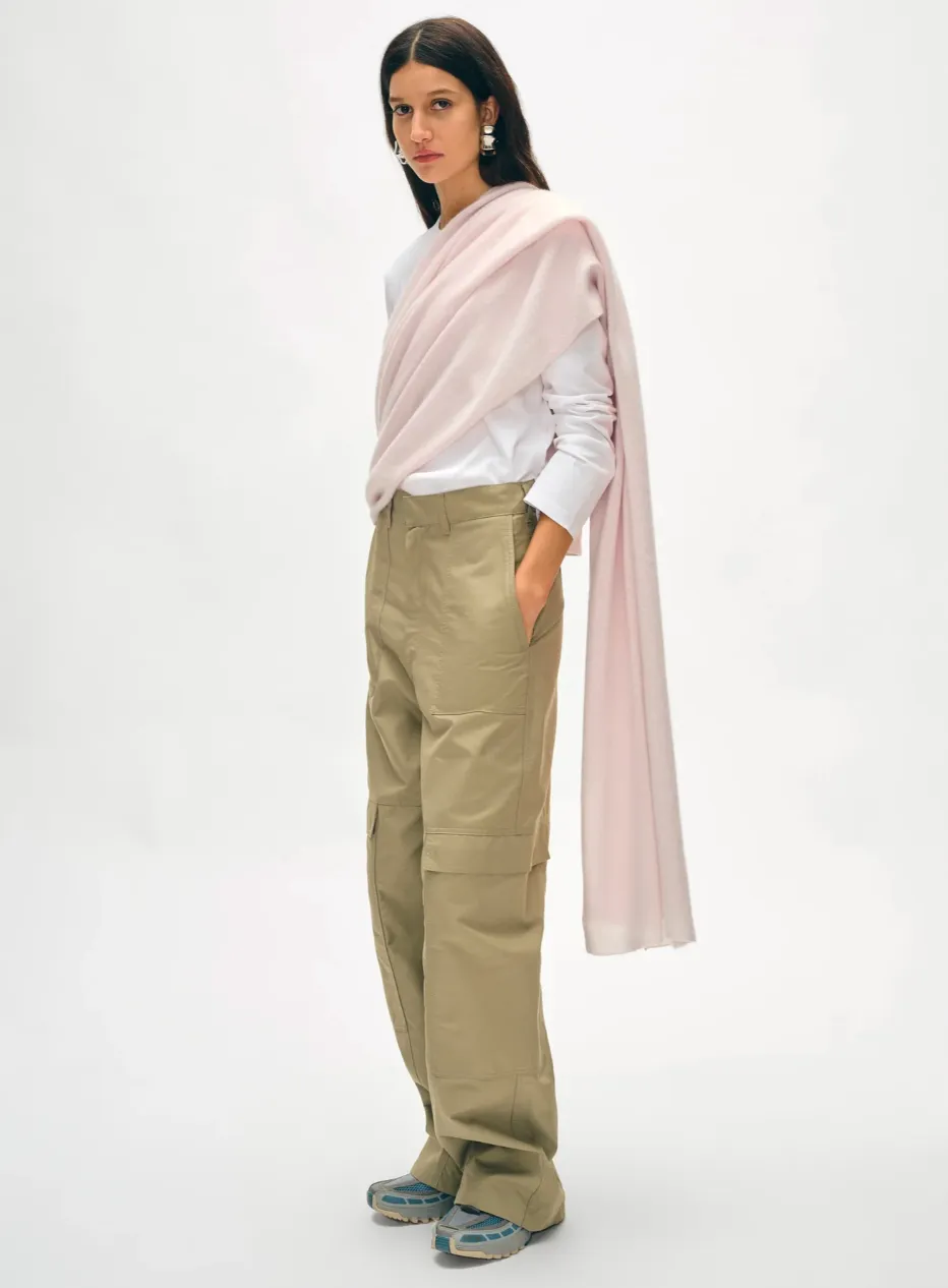 Cashmere Travel Wrap Pink Sand