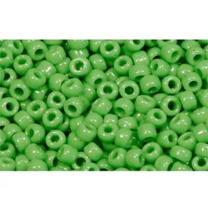 cc47 - Toho beads 11/0 opaque mint green (10g)