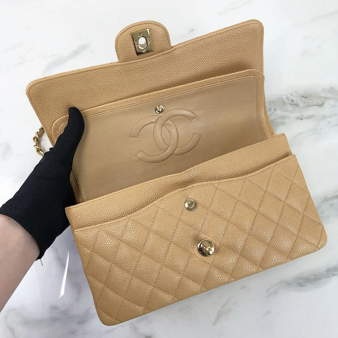 Chanel Vintage Timeless Classic Medium M/L