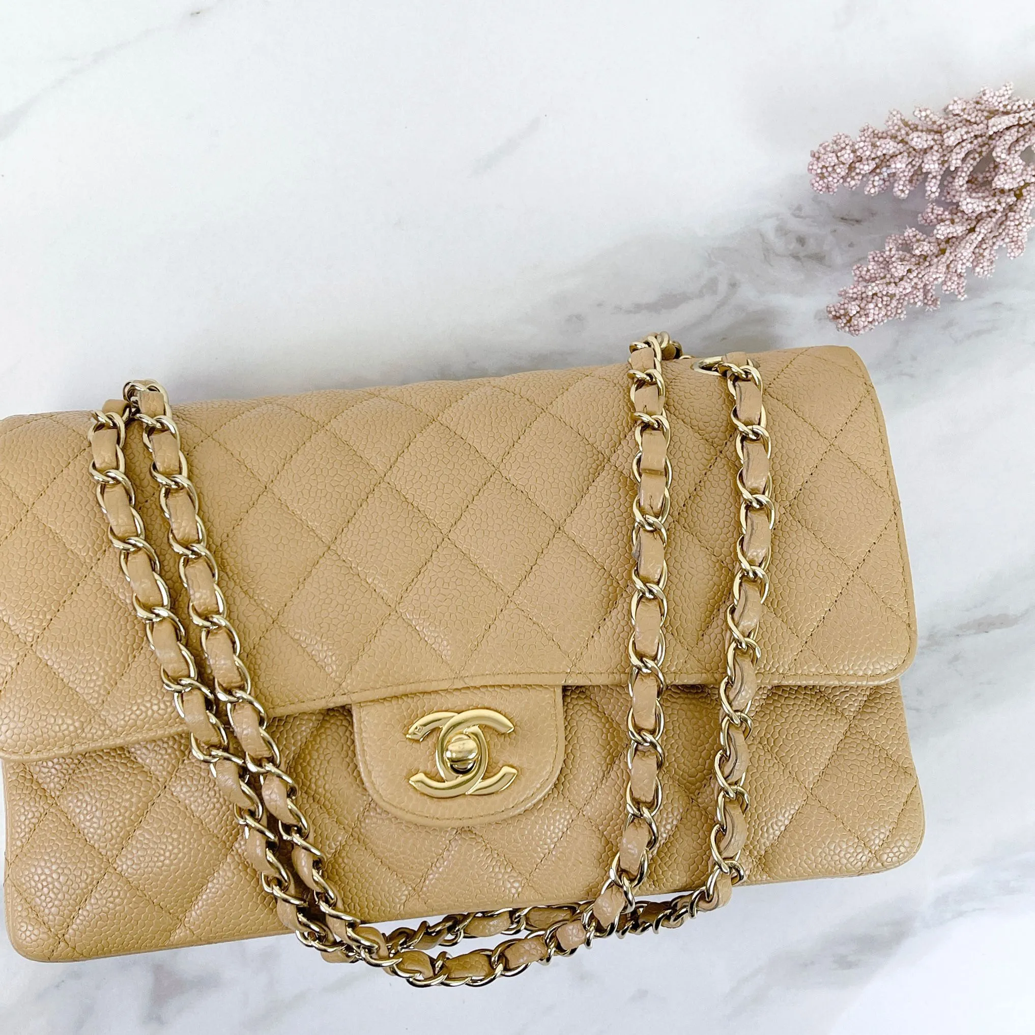 Chanel Vintage Timeless Classic Medium M/L