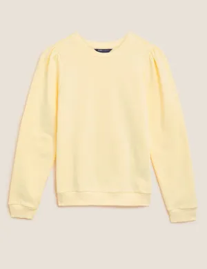 Cotton Rich Regular Fit Sweatshirt