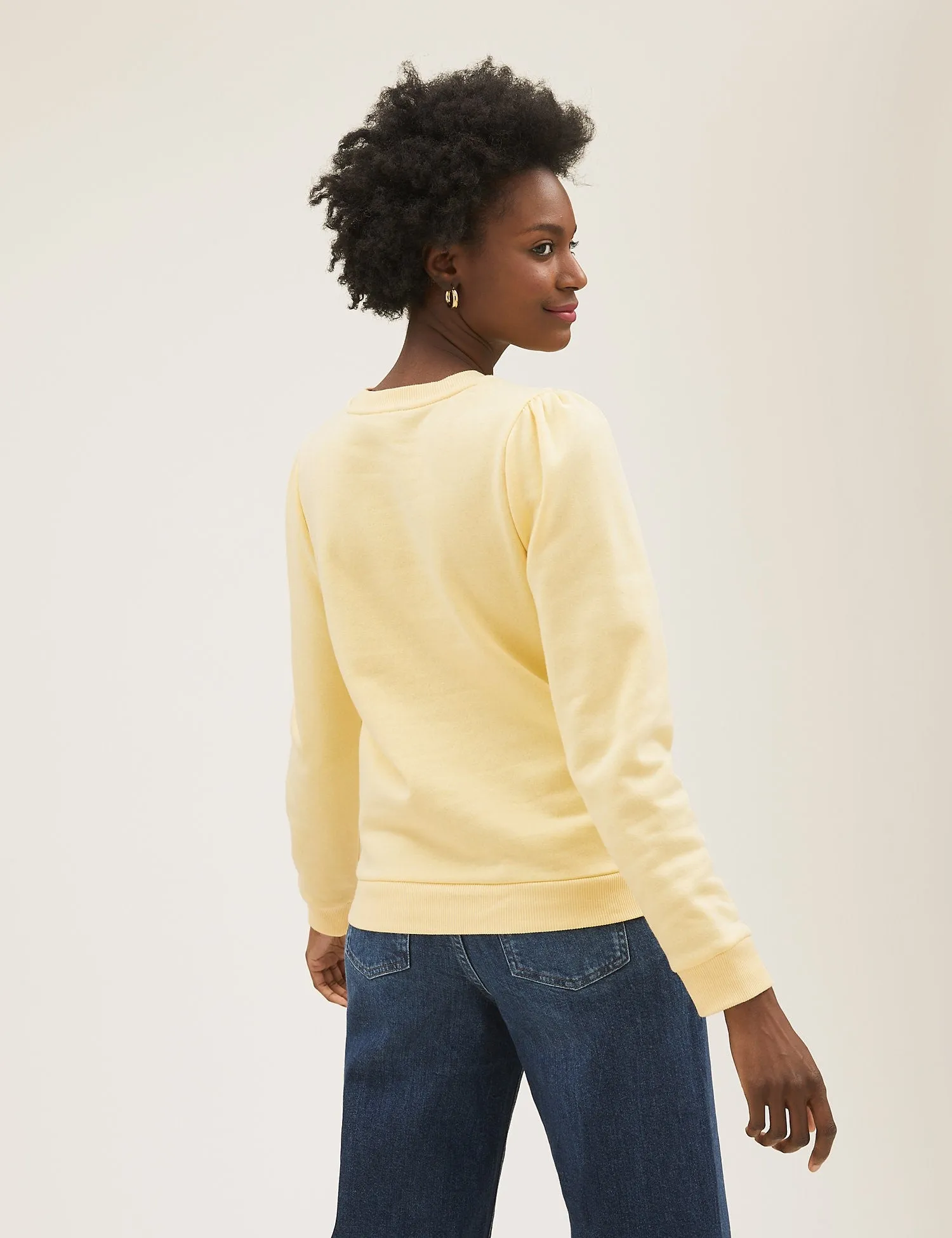 Cotton Rich Regular Fit Sweatshirt
