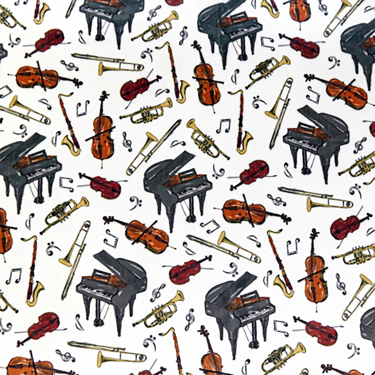 Cuddle® Prints - Music In The Air Woodland Digitally Printed Yardage