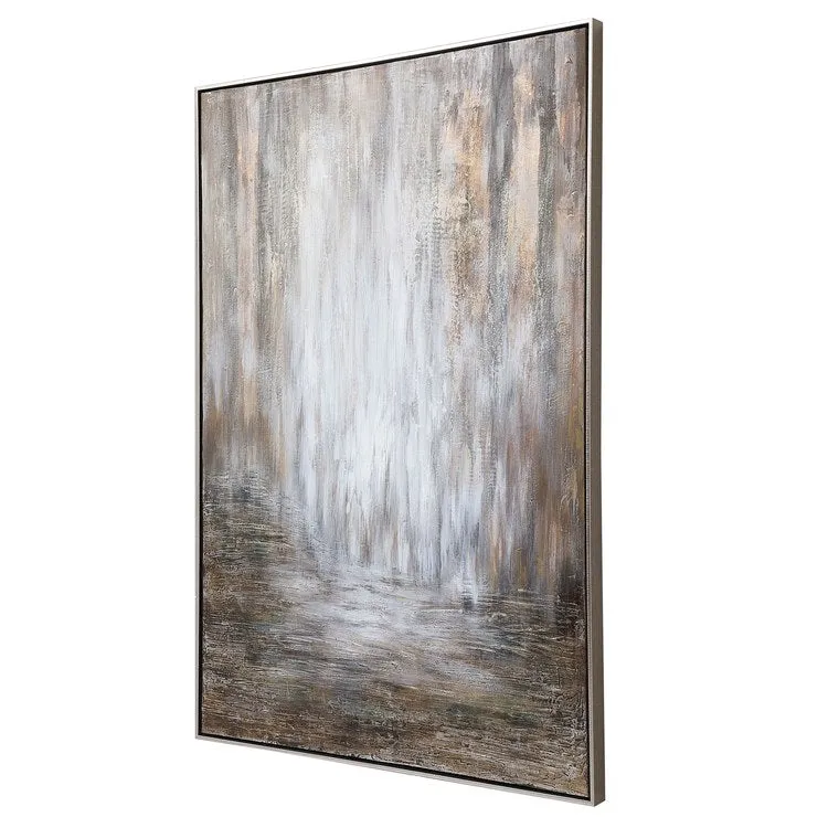 Desert Rain Handpainted Abstract Wall Art by Matthew Williams