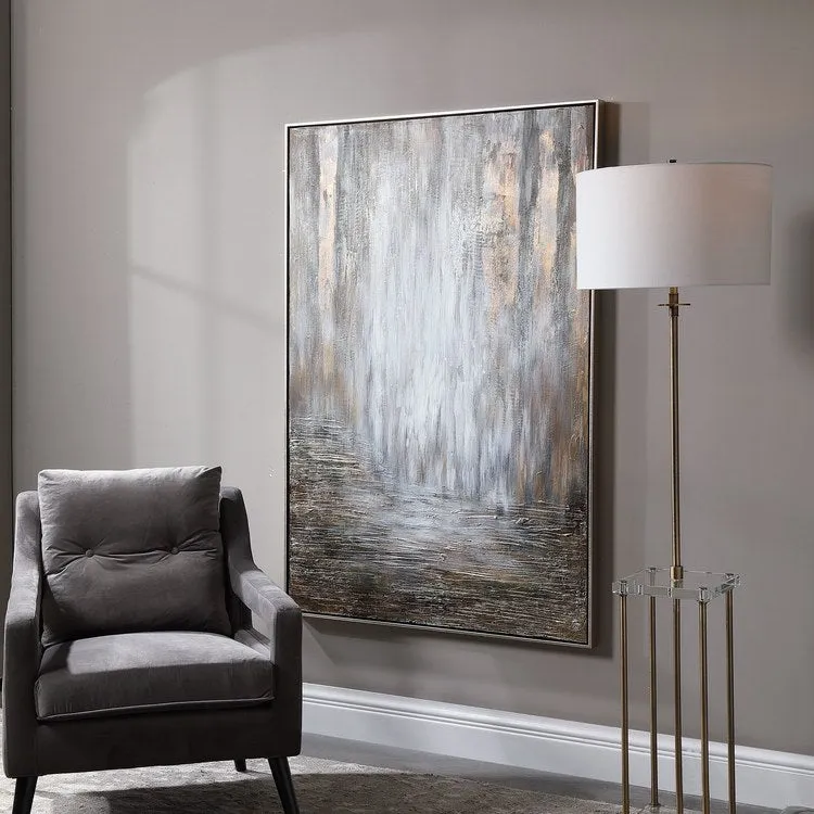 Desert Rain Handpainted Abstract Wall Art by Matthew Williams