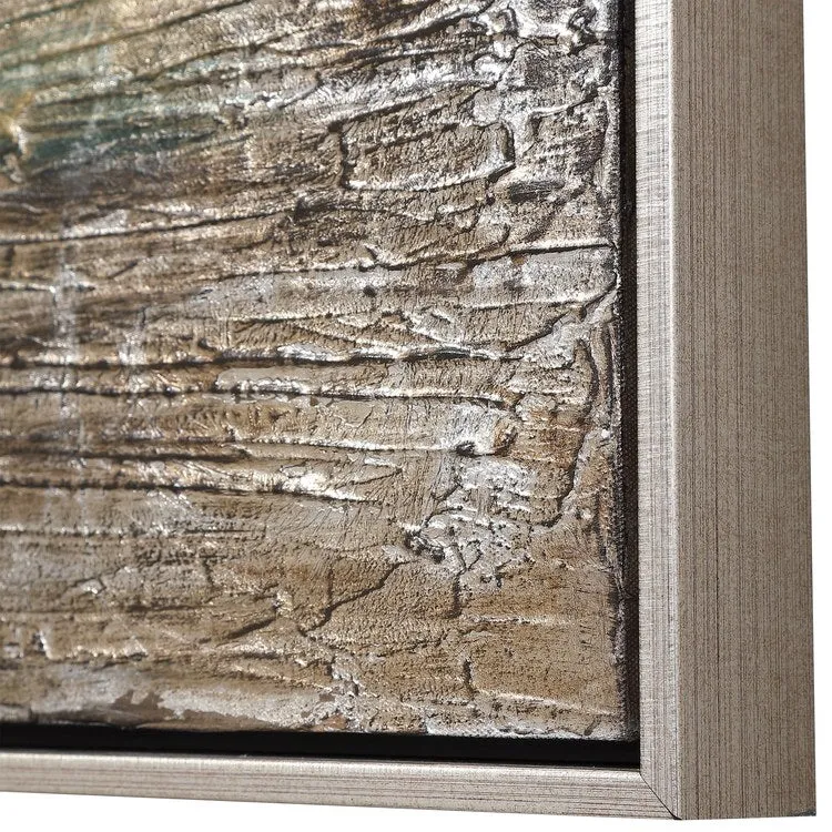 Desert Rain Handpainted Abstract Wall Art by Matthew Williams