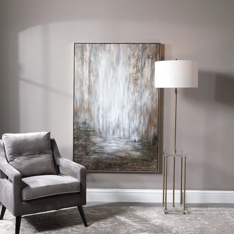 Desert Rain Handpainted Abstract Wall Art by Matthew Williams