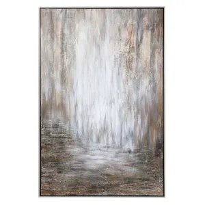 Desert Rain Handpainted Abstract Wall Art by Matthew Williams
