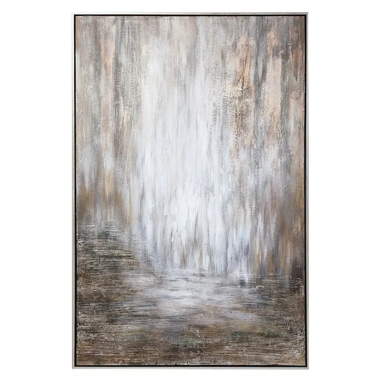 Desert Rain Handpainted Abstract Wall Art by Matthew Williams