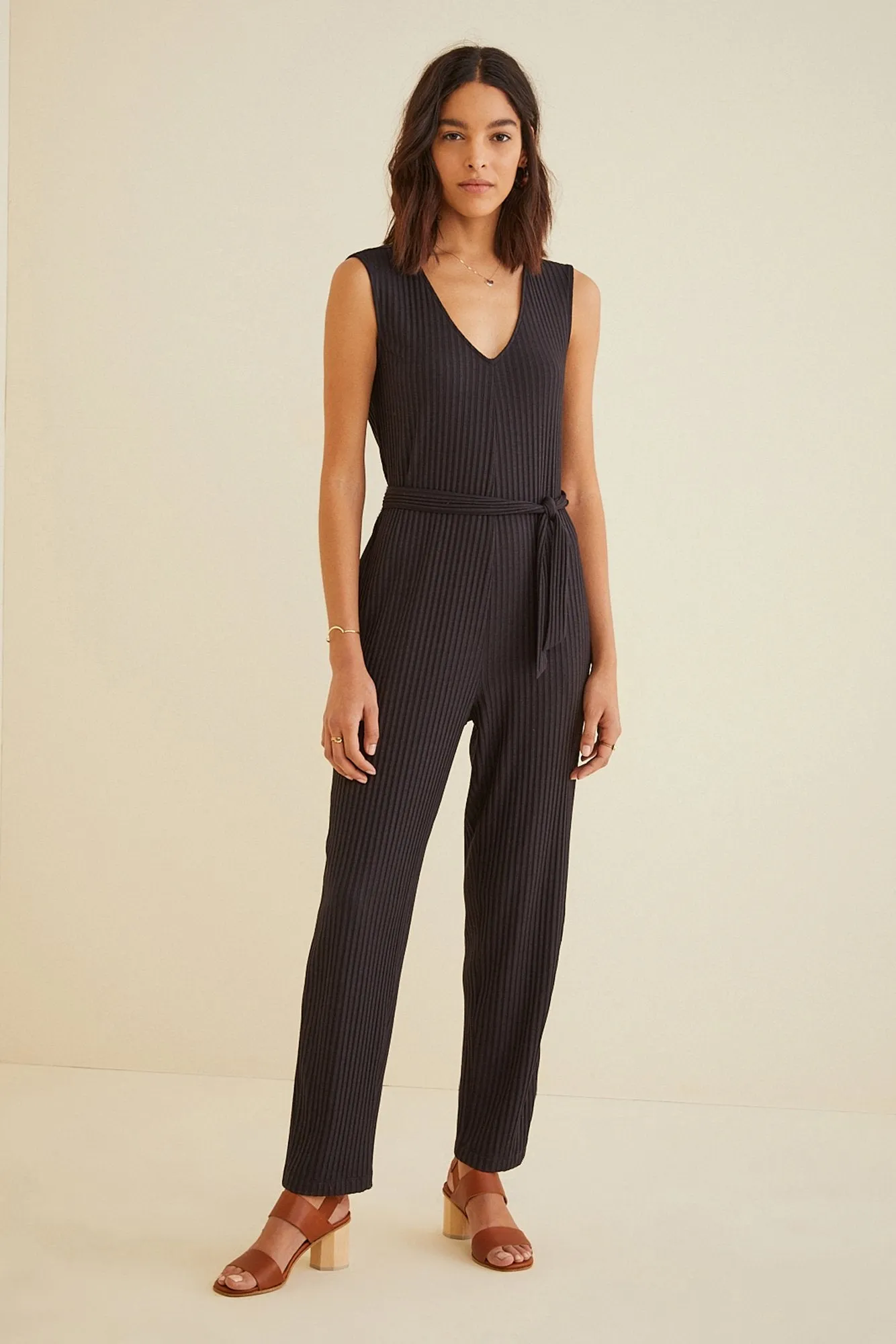 Inez Ribbed Jumpsuit