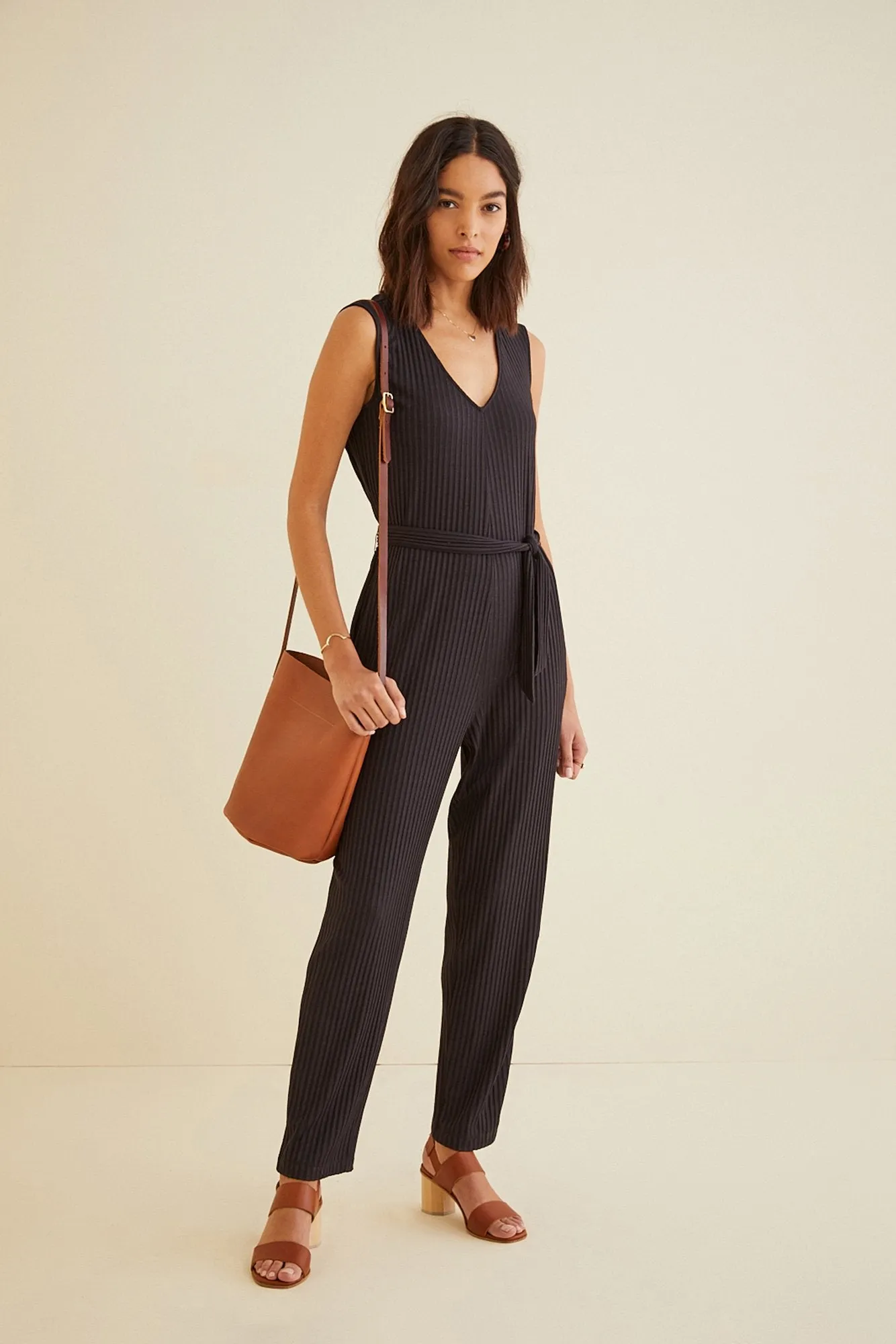Inez Ribbed Jumpsuit
