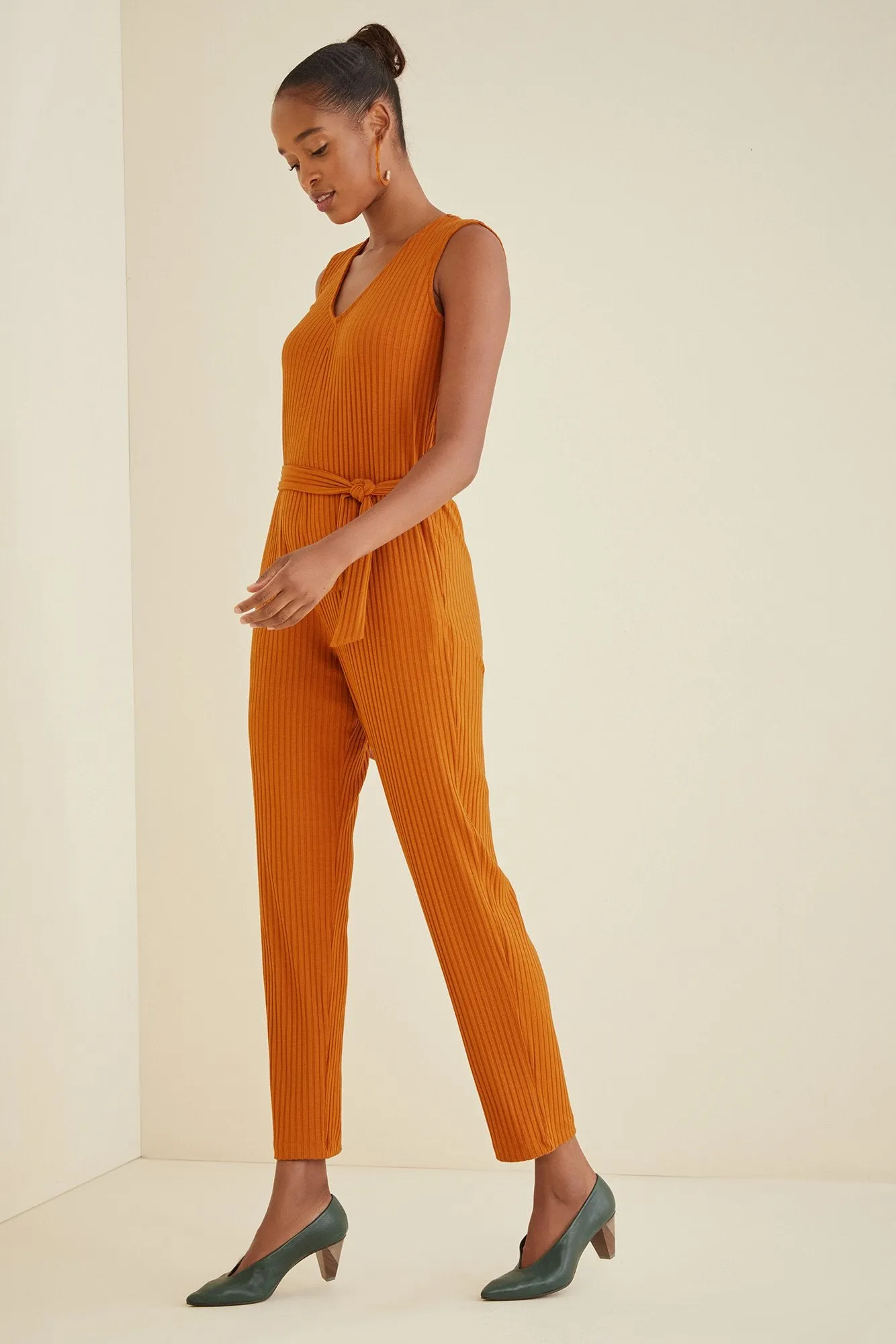 Inez Ribbed Jumpsuit