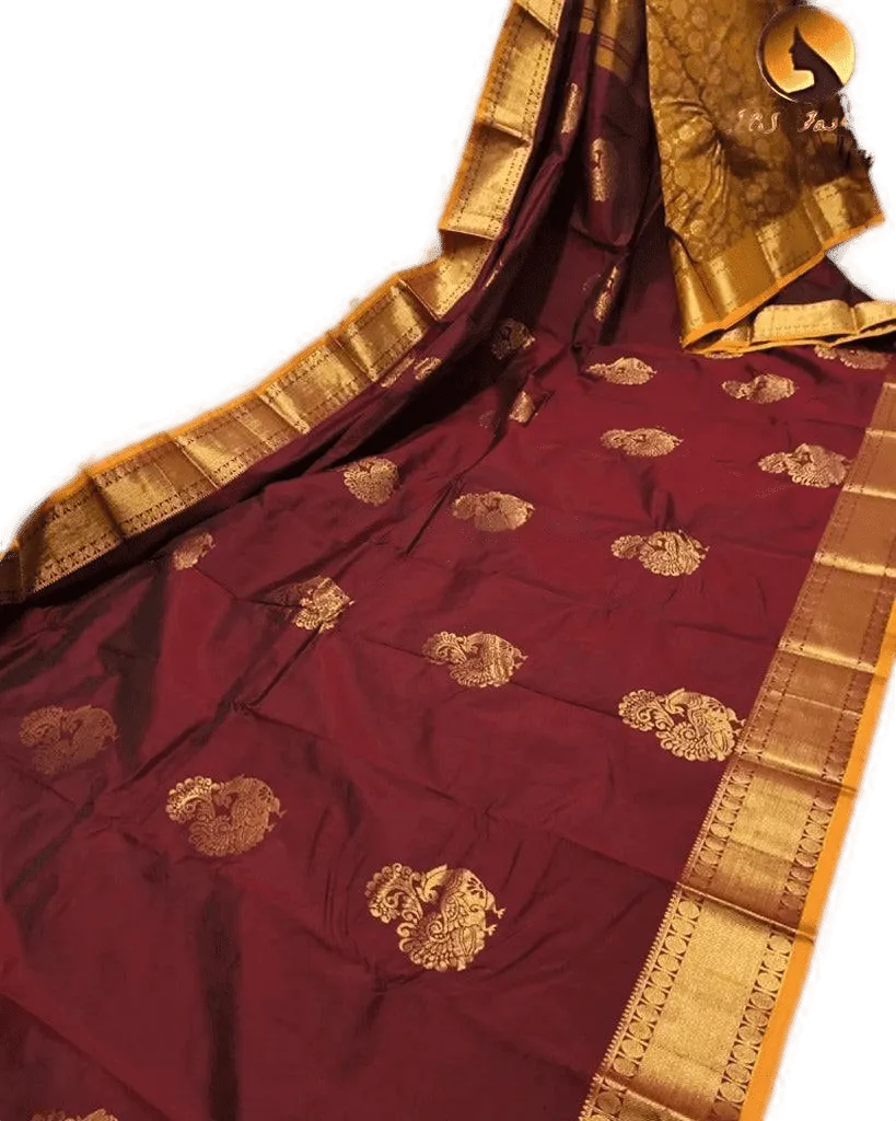 Kanchipuram Semi Silk Saree – Timeless Elegance for Every Occasion