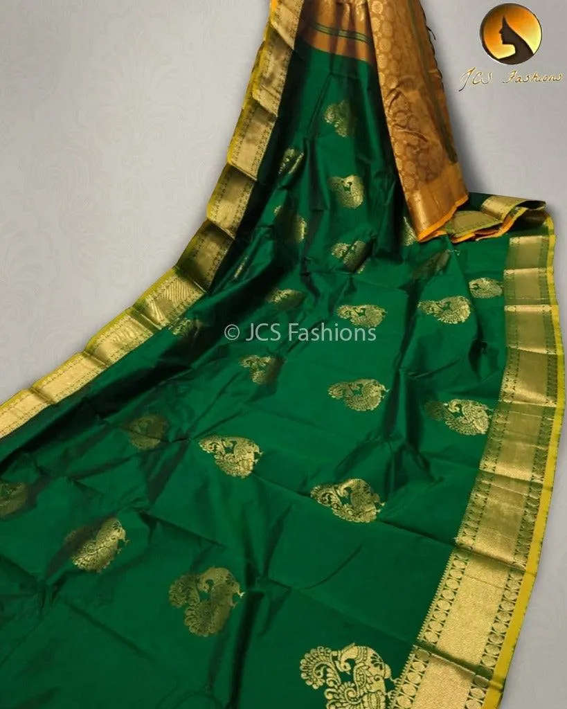 Kanchipuram Semi Silk Saree – Timeless Elegance for Every Occasion