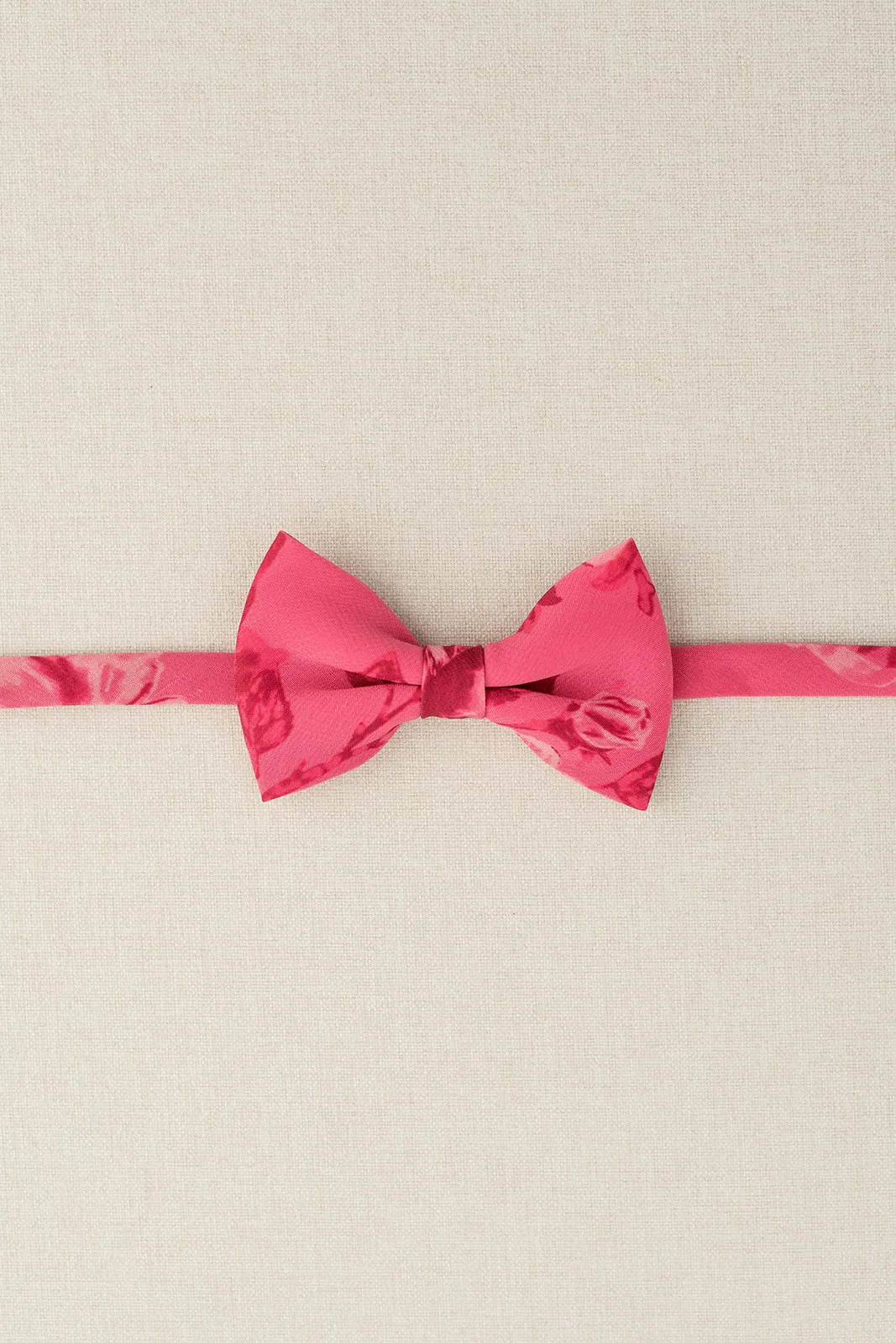 Kids Chiffon Floral Print Bowtie | Made To Order