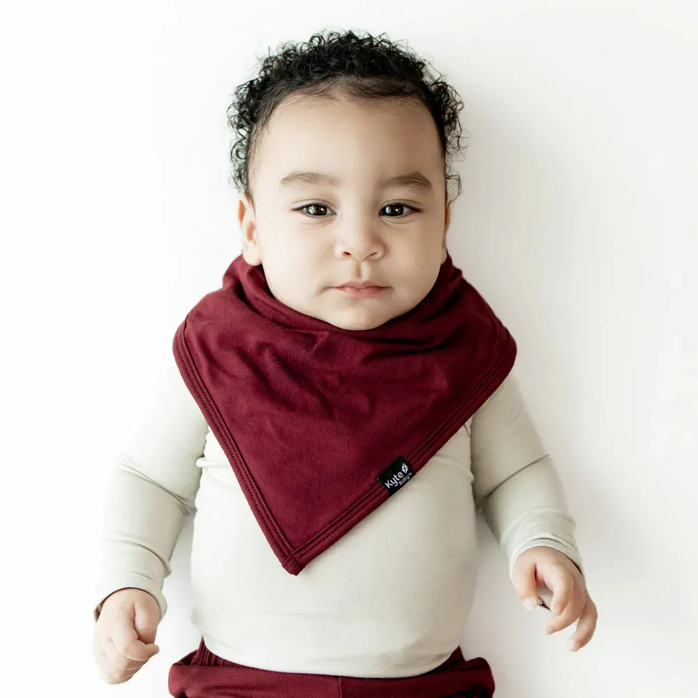 Kyte Baby Bib - Burgundy