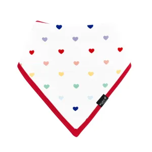 Kyte Baby Bib -  Cloud Rainbow Heart