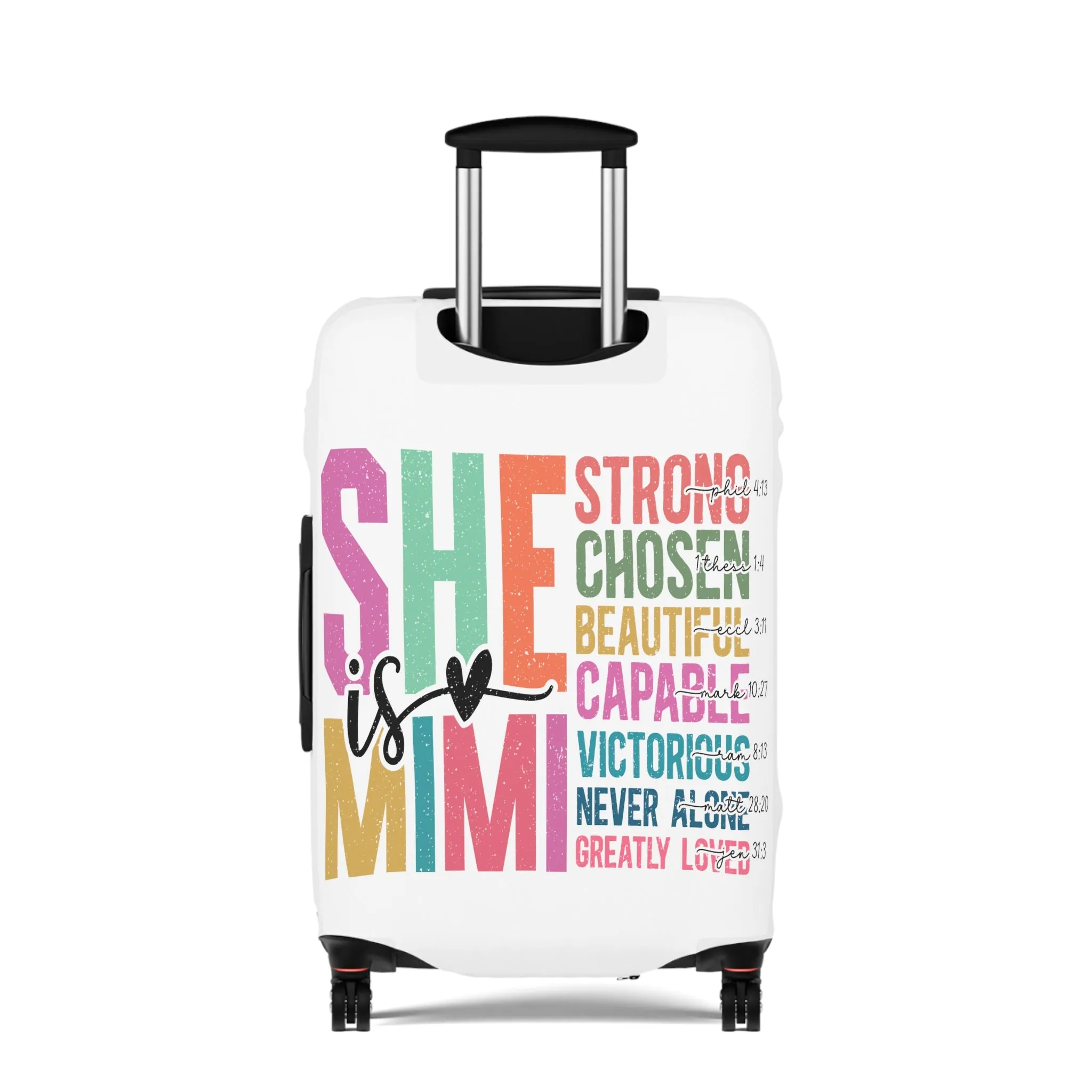 Luggage Cover, She is MiMi, awd-5022