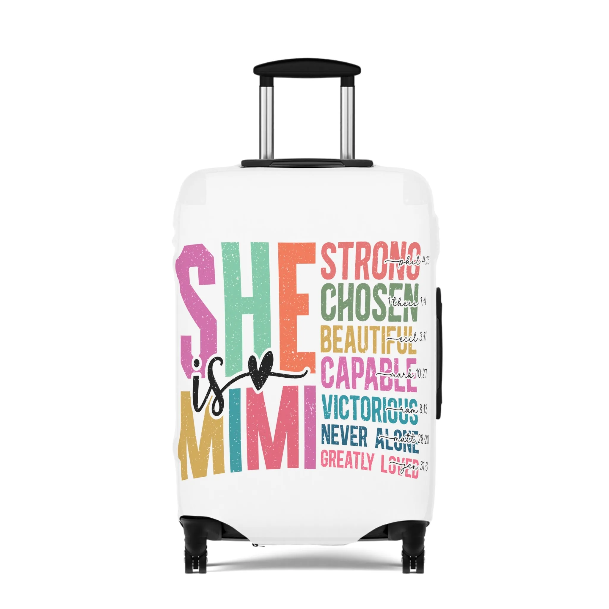 Luggage Cover, She is MiMi, awd-5022
