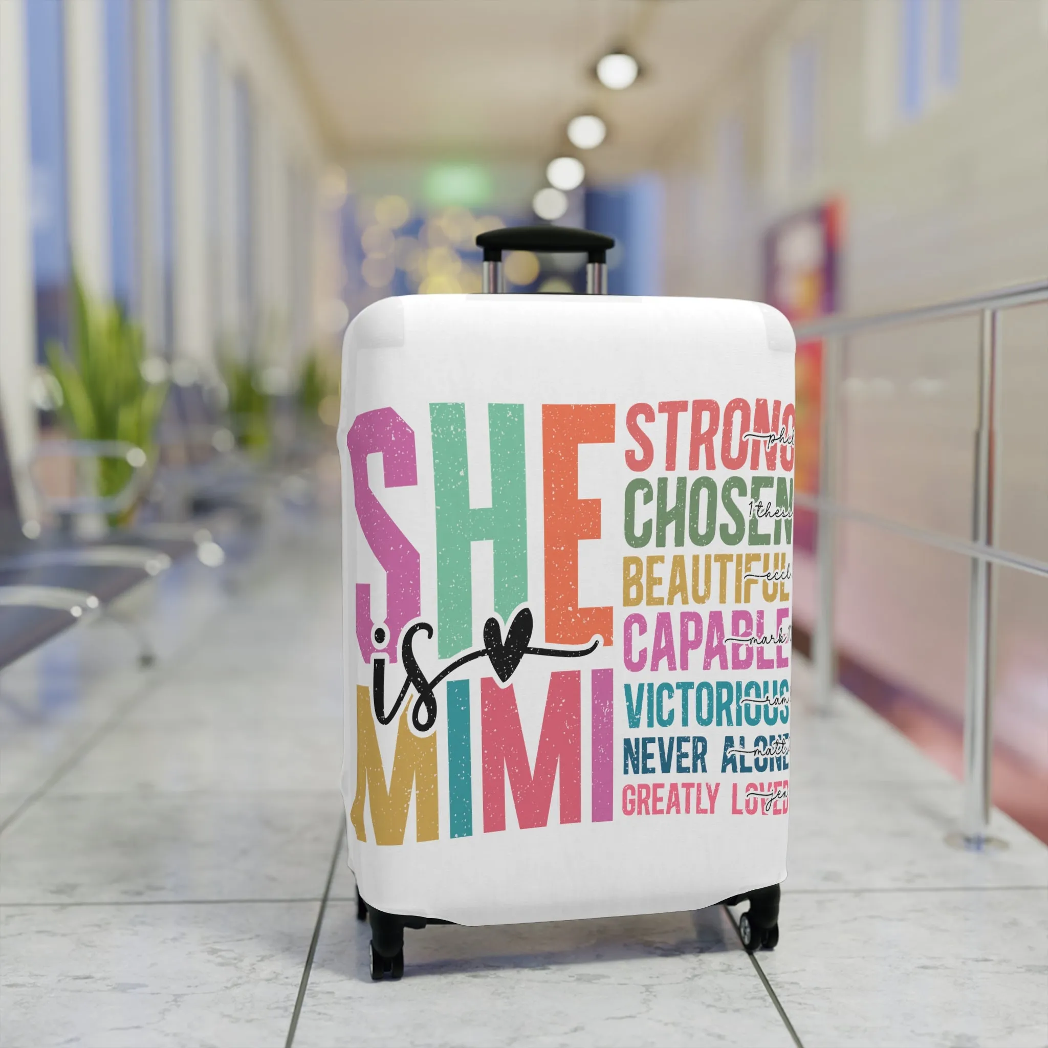 Luggage Cover, She is MiMi, awd-5022