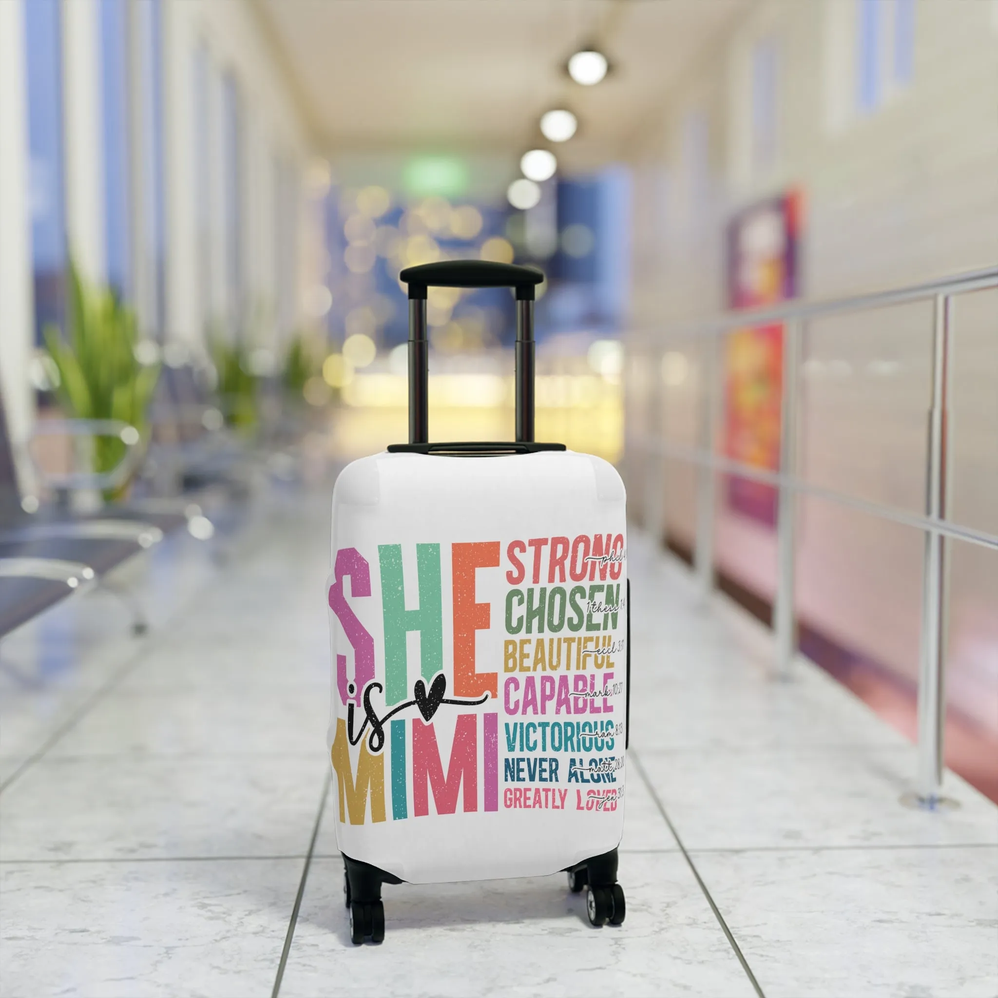 Luggage Cover, She is MiMi, awd-5022