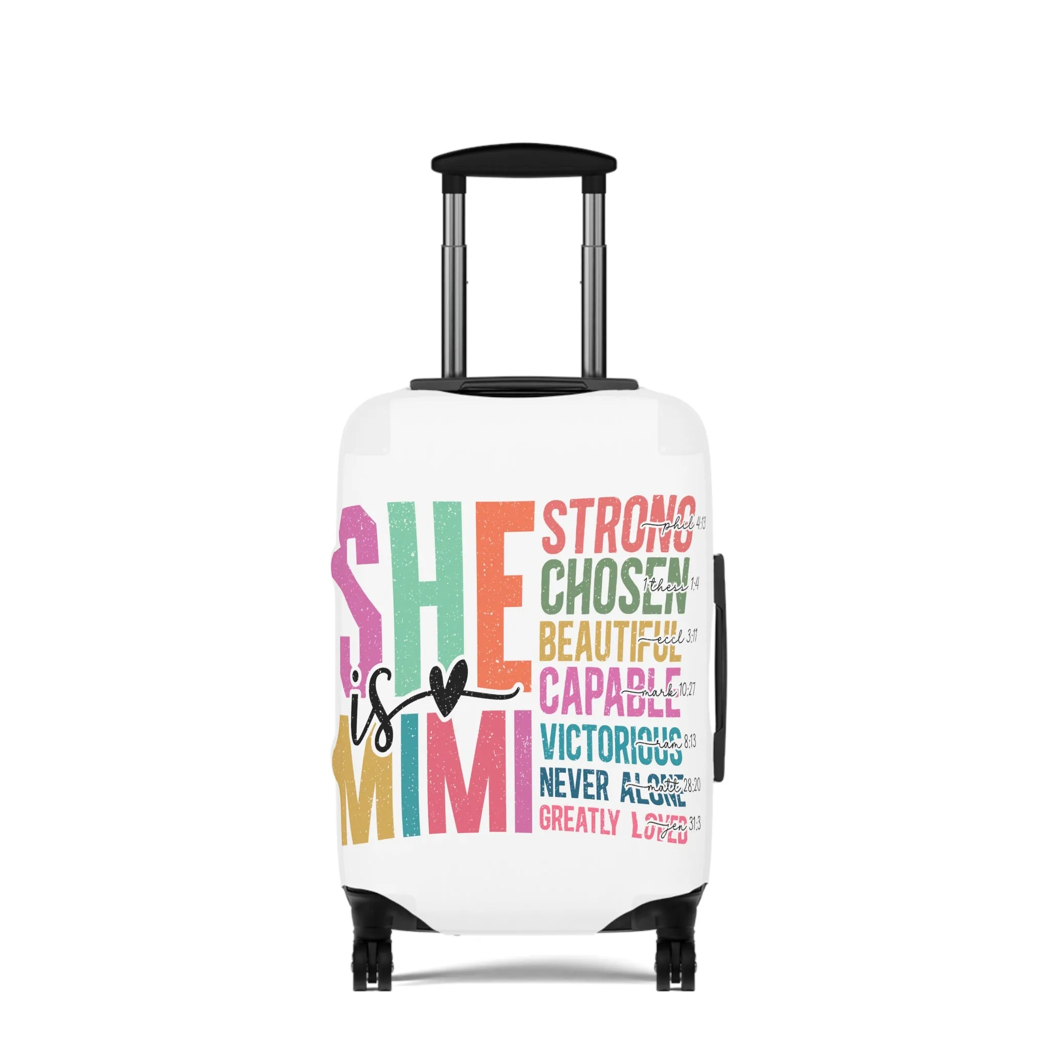 Luggage Cover, She is MiMi, awd-5022