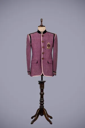 Marzanta Jute Jodhpuri Suit for a Rustic Chic Look