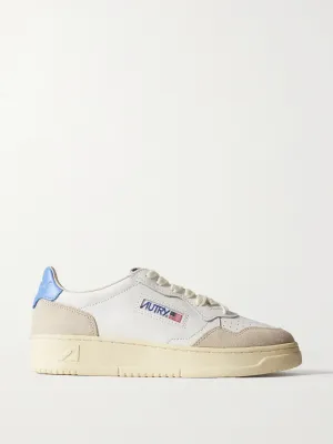 Medalist Low leather and suede sneakers in blue