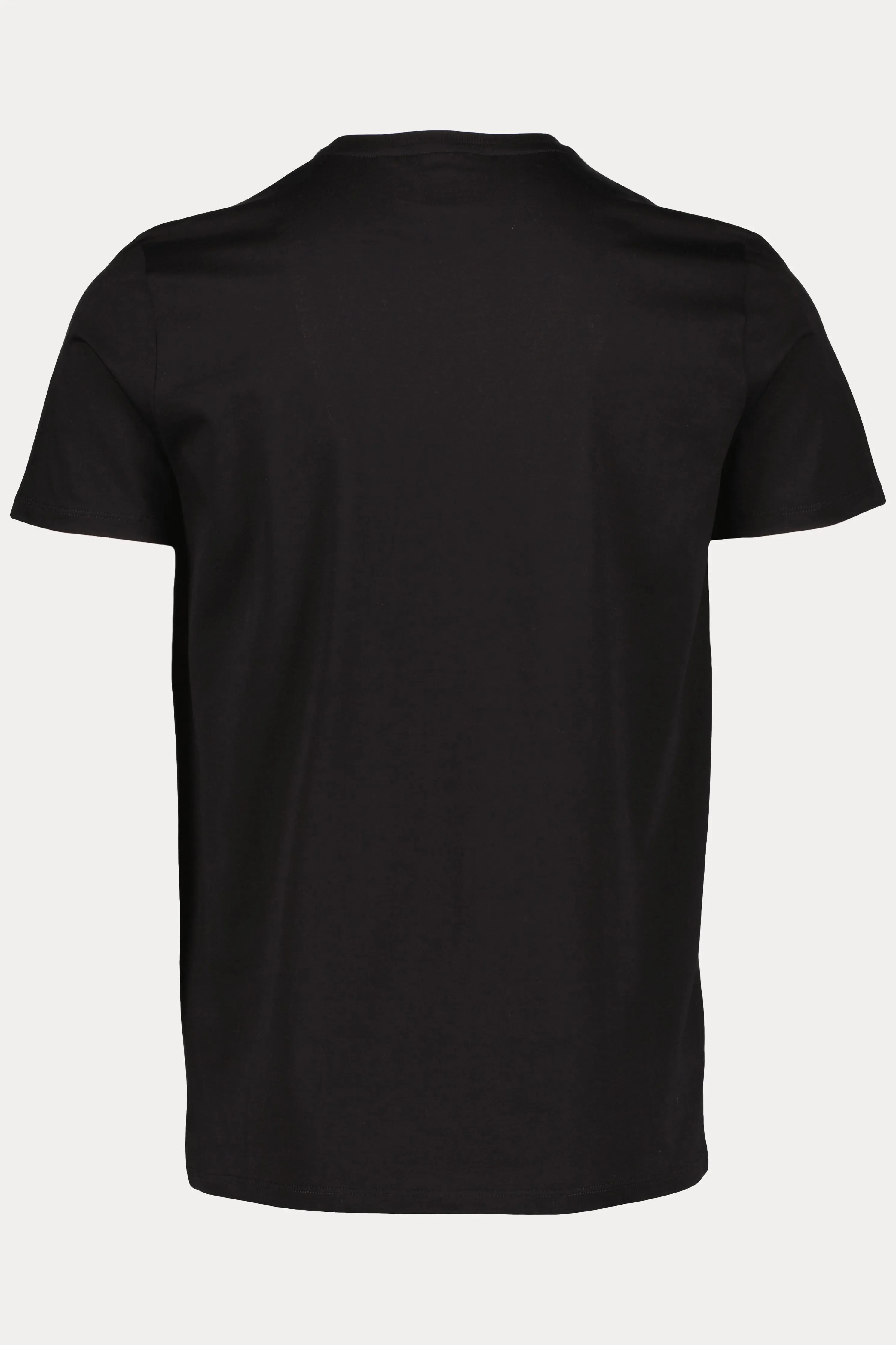 Men's Sandbanks Badge Logo Black T Shirt