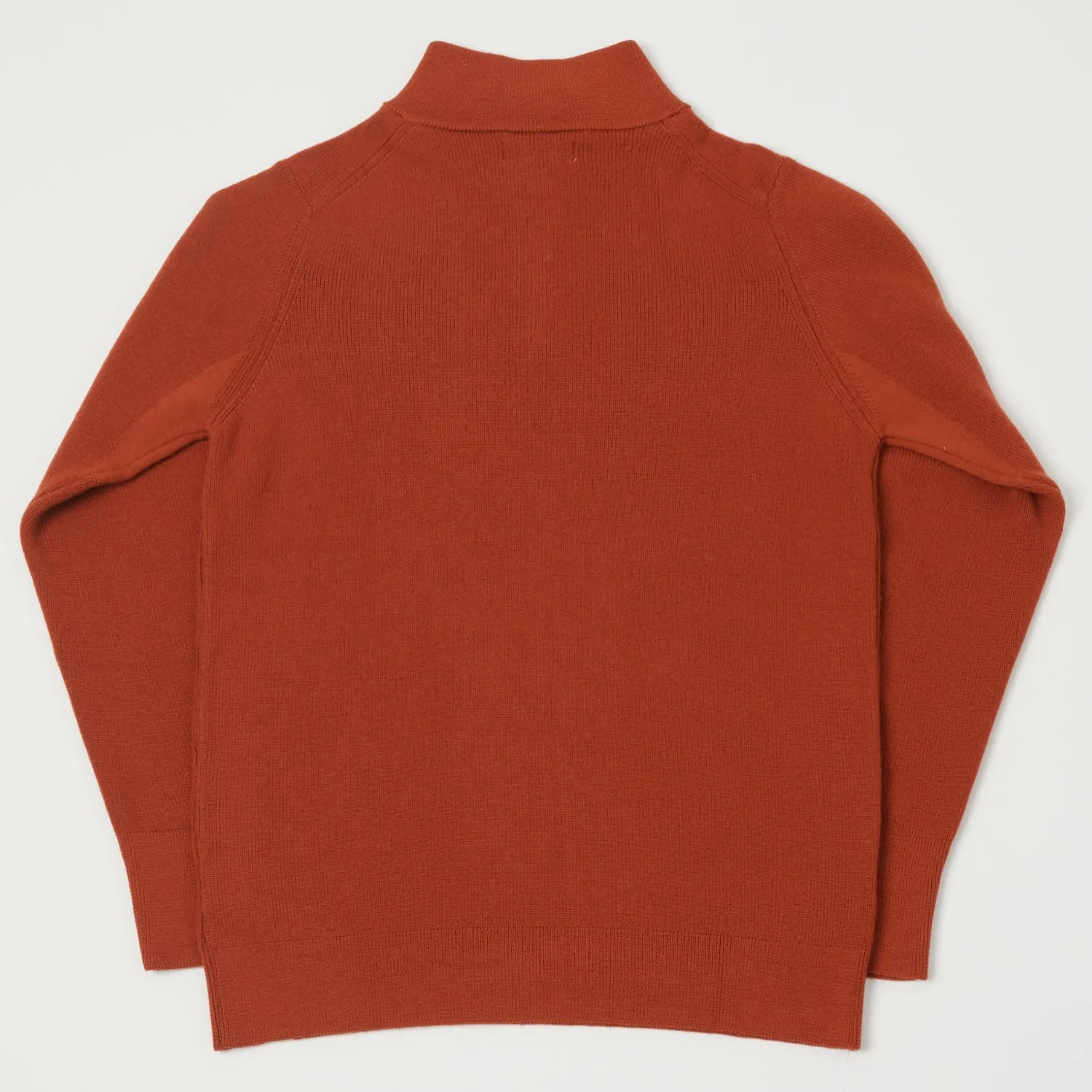 Merz b. Schwanen MWZP04 Zip Front Knit Pullover - Clay
