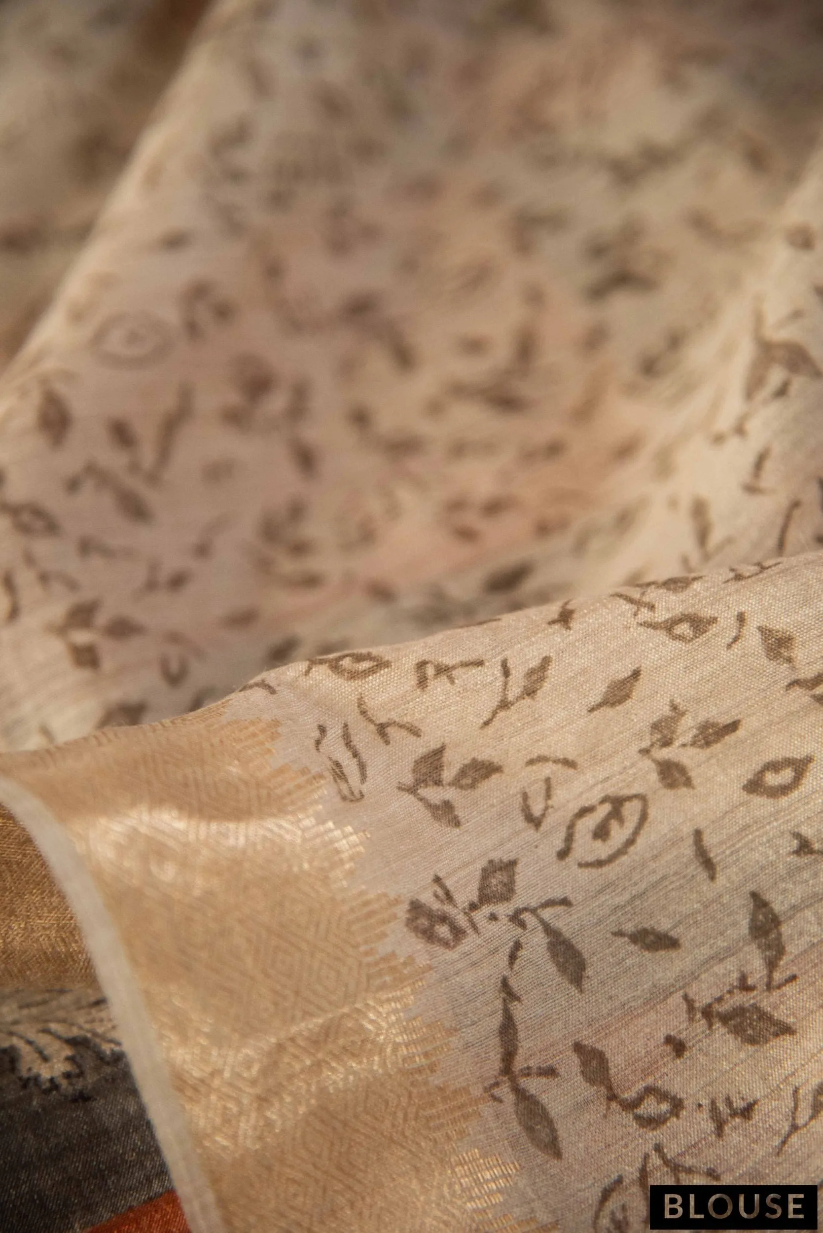 Moonga Silk Sari