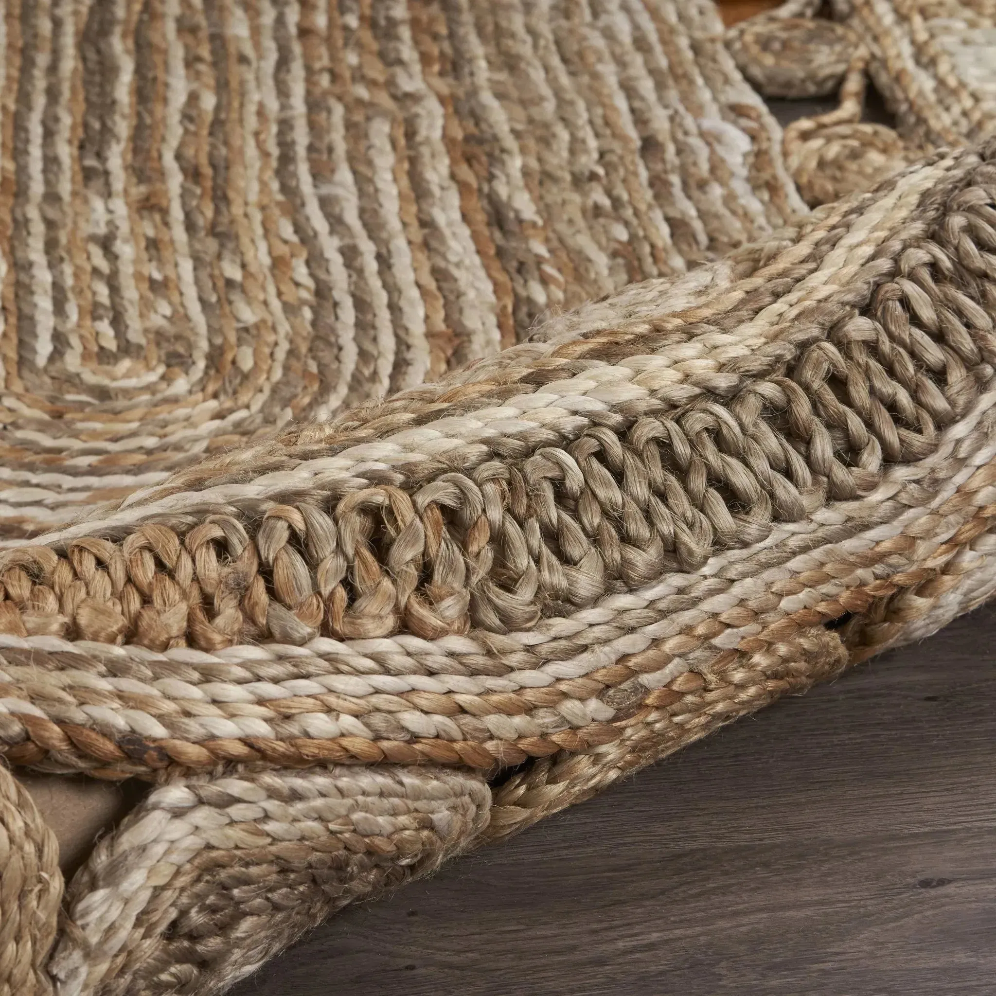 Natural Jute LR12038 Natural Rug