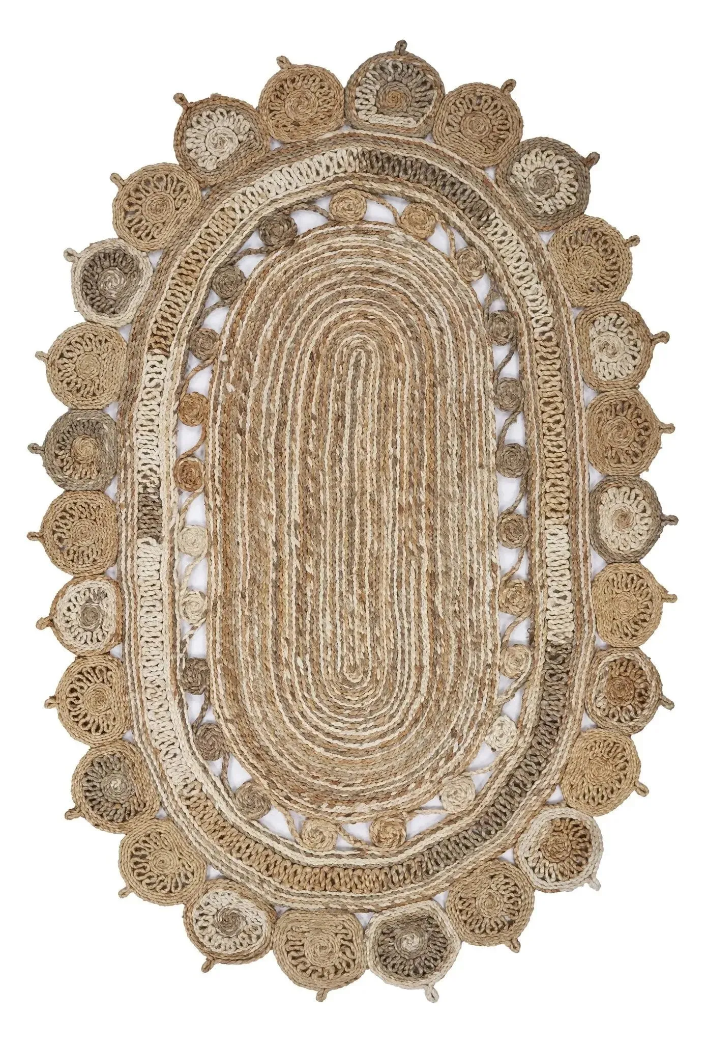 Natural Jute LR12038 Natural Rug