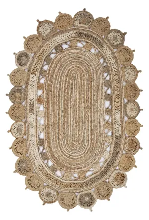 Natural Jute LR12038 Natural Rug