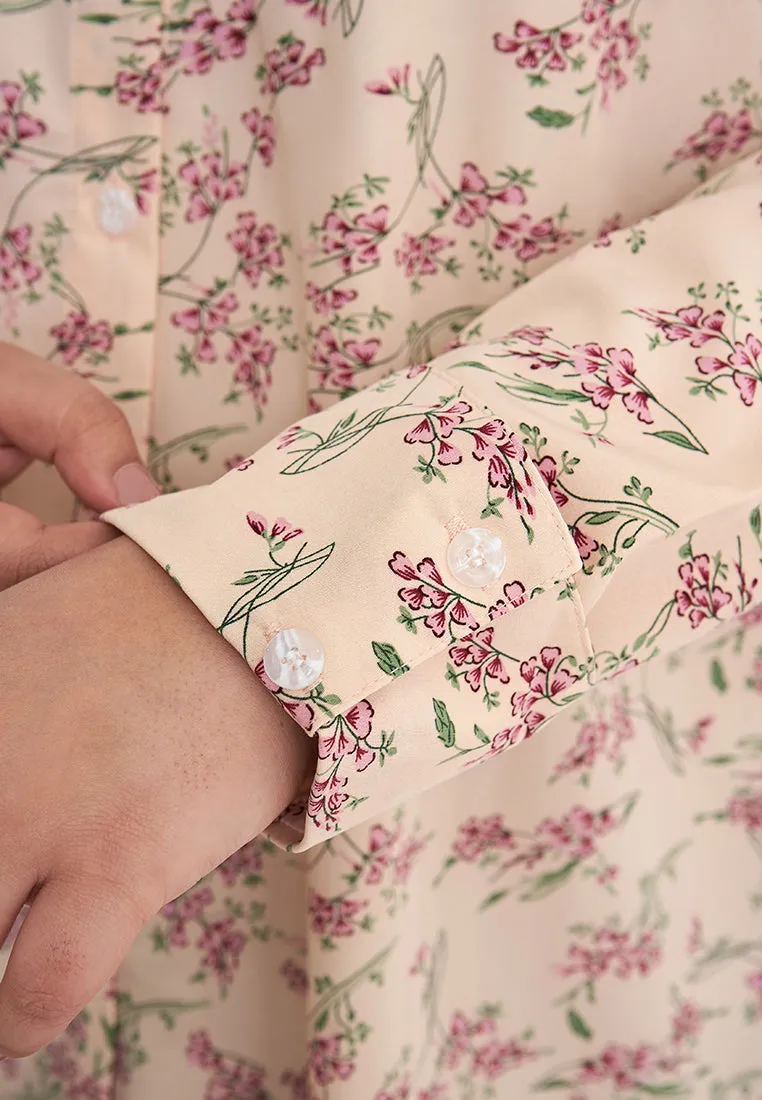 Percy Printed Basic Button Shirt