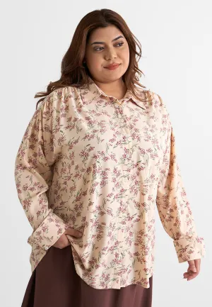 Percy Printed Basic Button Shirt