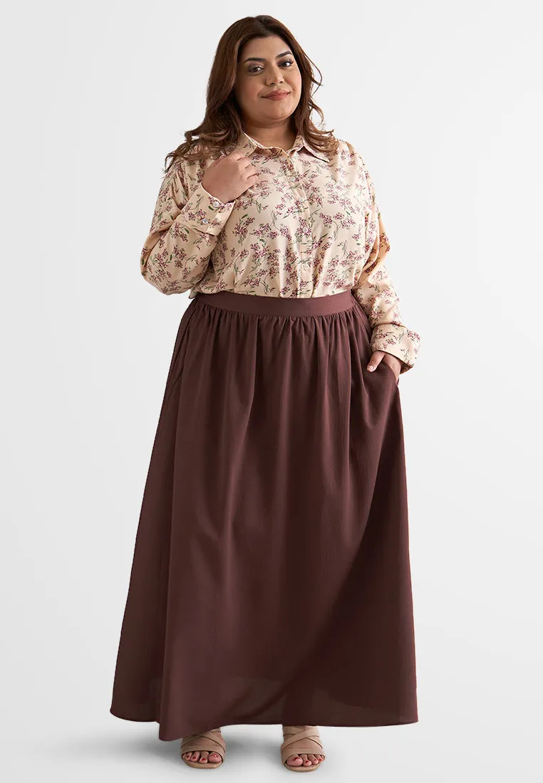 Percy Printed Basic Button Shirt
