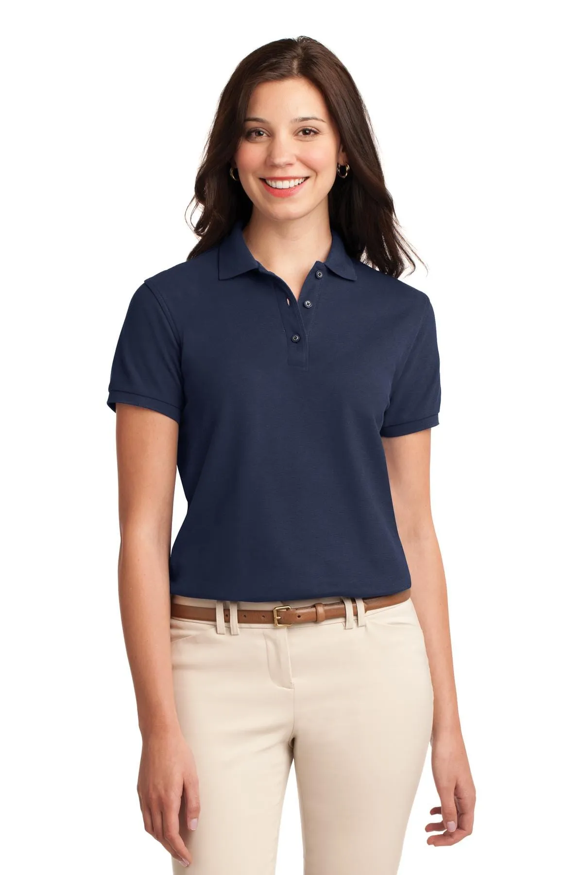 Port Authority Ladies Silk Touch Polo: L500