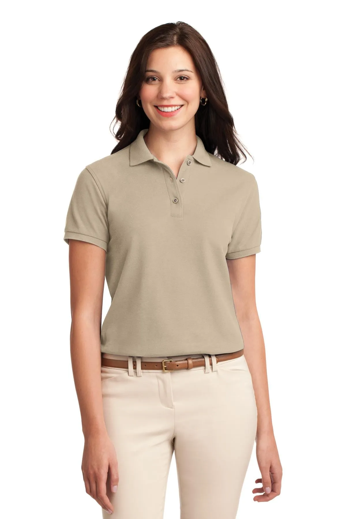 Port Authority Ladies Silk Touch Polo: L500