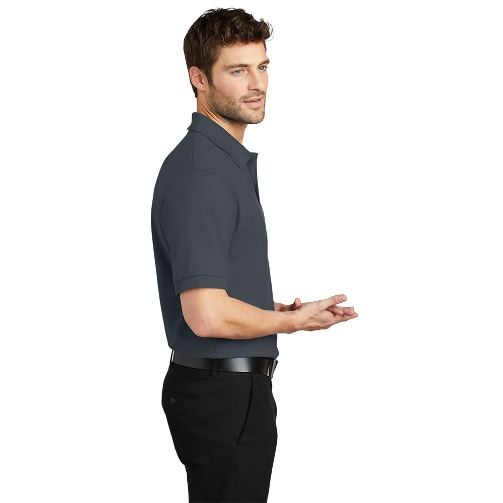 Port Authority® Silk Touch™ Polo - Steel Grey