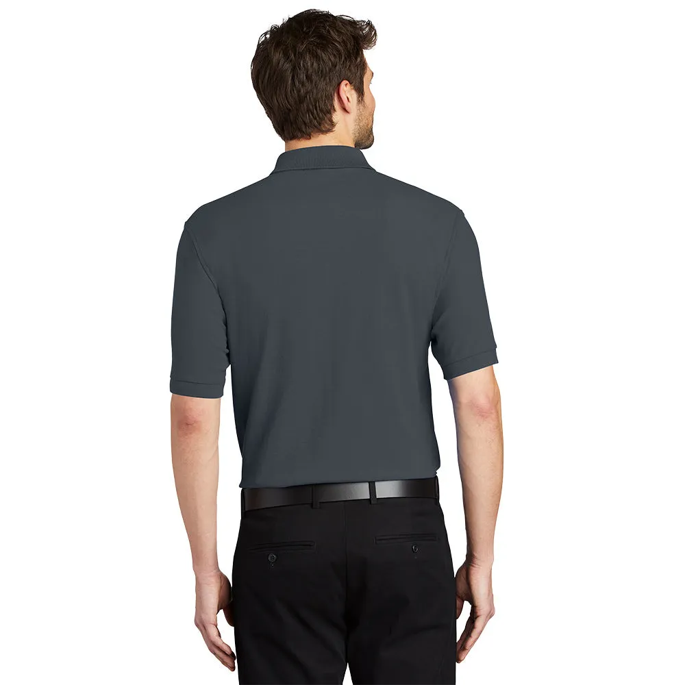 Port Authority® Silk Touch™ Polo - Steel Grey