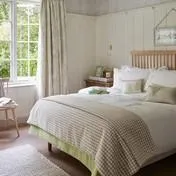 Pussy Willow Off White and Hedgerow Ready Made Curtains