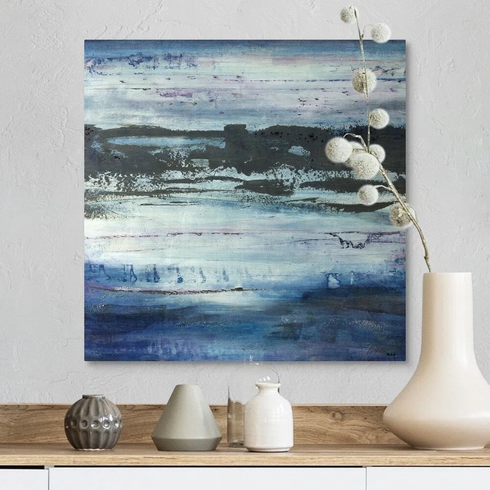 "Azure Pathway" Canvas Wall Art