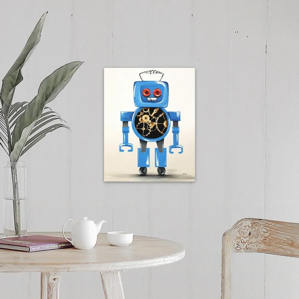"Bionic Buddy II" Canvas Wall Art